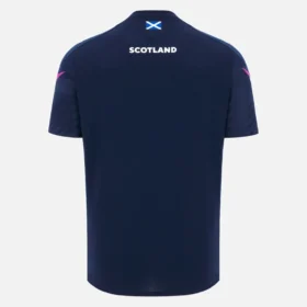 Scottish Rugby 2025/26 Navy Training Tee Scottish Rugby 2025/26 Navy Training Tee