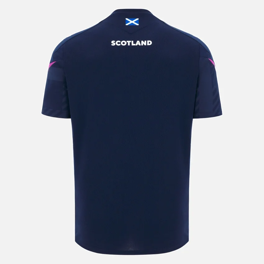 Scottish Rugby 2025/26 Navy Training Tee Scottish Rugby 2025/26 Navy Training Tee