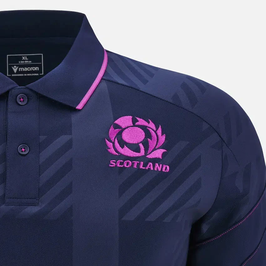 Scottish Rugby 2025/26 Poly Polo Scottish Rugby 2025/26 Poly Polo