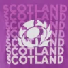 Scottish Rugby 2025/26 Purple Leisure Tee Scottish Rugby 2025/26 Purple Leisure Tee