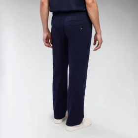 Shiny Wide-Leg Pants