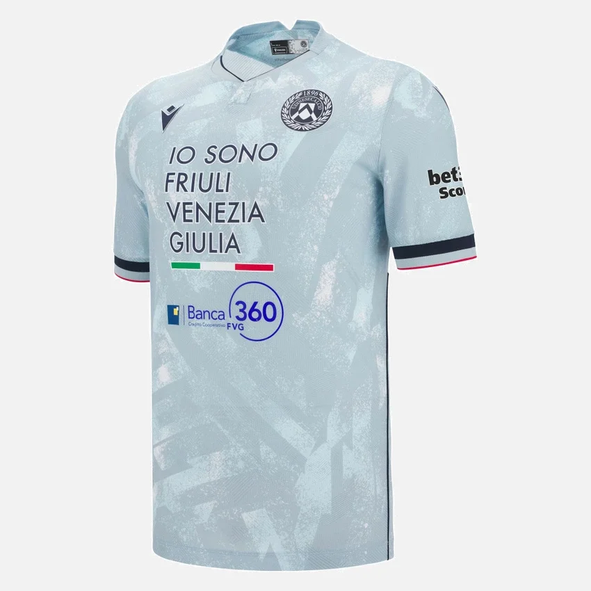 Udinese Calcio 2025/26 Adults’ Away T-Shirt Udinese Calcio 2025/26 Adults’ Away T-Shirt