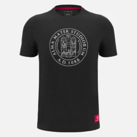 Unibo Collection Black Adults’ Cotton T-Shirt Unibo Collection Black Adults’ Cotton T-Shirt