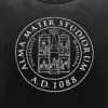 Unibo Collection Black Unbrushed Crewneck Sweatshirt Senior