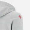Unibo Collection Grey Melange Brushed Hoodie Senior Unibo Collection Grey Melange Brushed Hoodie Senior
