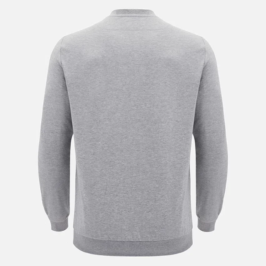 Unibo Collection Grey Melange Unbrushed Crewneck Sweatshirt Senior Unibo Collection Grey Melange Unbrushed Crewneck Sweatshirt Senior