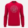 Unibo Collection Red Unbrushed Crewneck Sweatshirt Senior Unibo Collection Red Unbrushed Crewneck Sweatshirt Senior