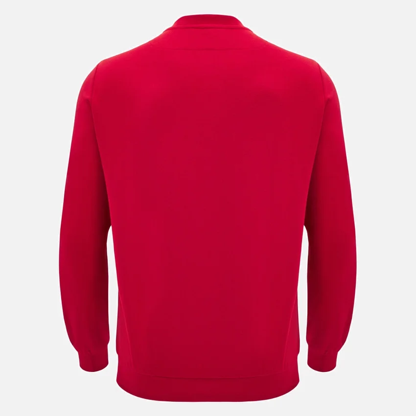 Unibo Collection Red Unbrushed Crewneck Sweatshirt Senior Unibo Collection Red Unbrushed Crewneck Sweatshirt Senior