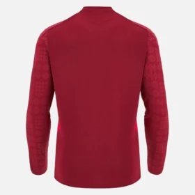 Welsh Rugby 2025/26 Deep Red Long Sleeve Training Tee