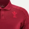 Welsh Rugby 2025/26 Deep Red Travel Polo Welsh Rugby 2025/26 Deep Red Travel Polo