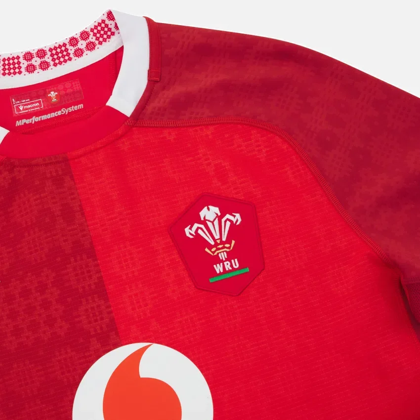 Welsh Rugby 2025/26 Home Match Shirt Welsh Rugby 2025/26 Home Match Shirt
