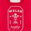 Welsh Rugby 2025/26 Red Fan Hoody Welsh Rugby 2025/26 Red Fan Hoody