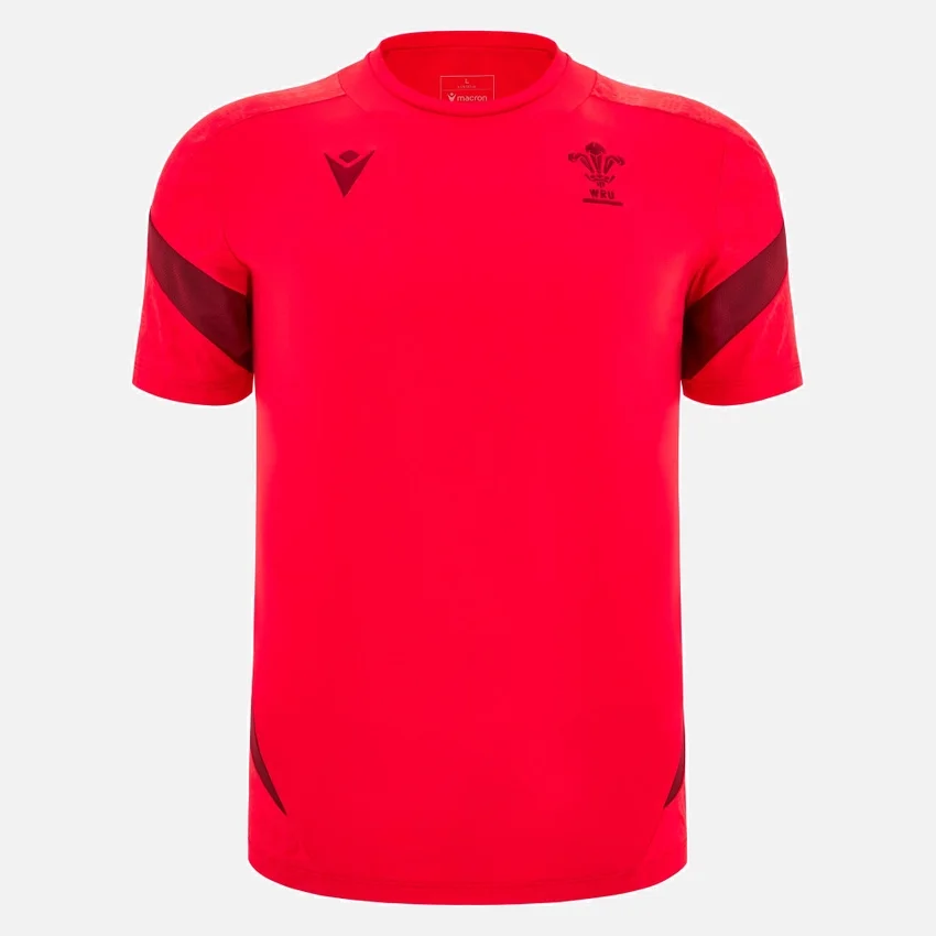 Welsh Rugby 2025/26 Red Training Tee Welsh Rugby 2025/26 Red Training Tee