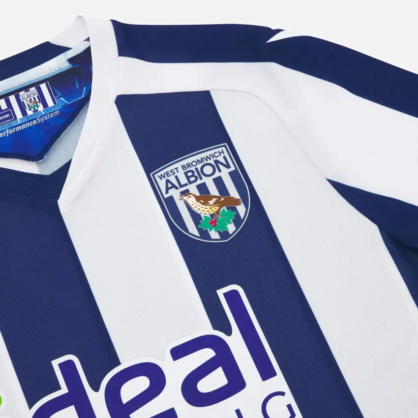 West Bromwich Albion F.C 2025/26 Adults’ Home Match Jersey West Bromwich Albion F.C 2025/26 Adults’ Home Match Jersey
