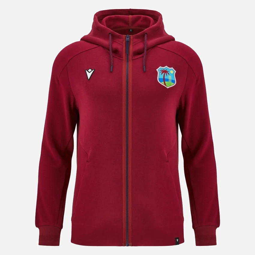 West Indies Cricket 2025/26 Adults’ Full Zip Travel Top West Indies Cricket 2025/26 Adults’ Full Zip Travel Top