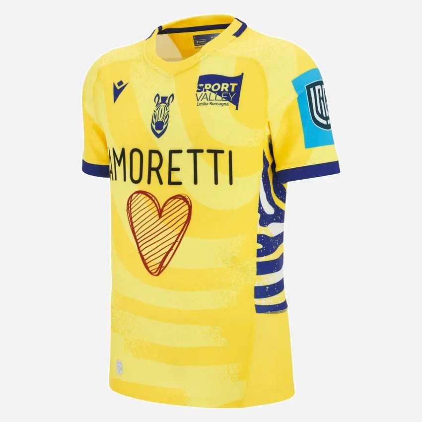 Zebre Parma 2025/26 Adults’ Away Authentic Shirt Zebre Parma 2025/26 Adults’ Away Authentic Shirt