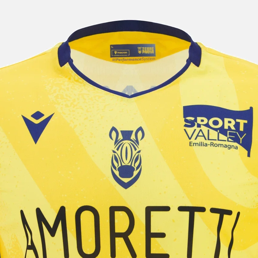 Zebre Parma 2025/26 Adults’ Away Replica Shirt Zebre Parma 2025/26 Adults’ Away Replica Shirt