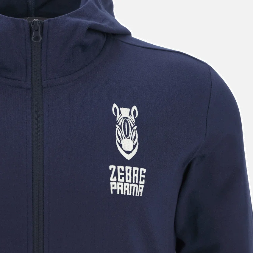 Zebre Parma 2025/26 Adults’ Full Zip Sweatshirt Zebre Parma 2025/26 Adults’ Full Zip Sweatshirt